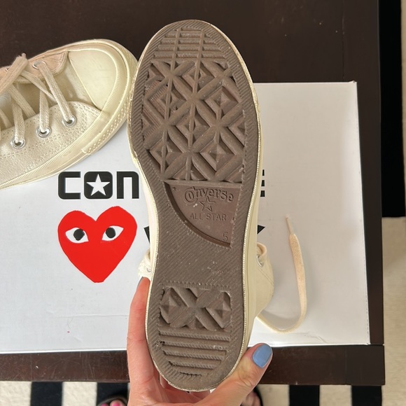 Converse x Comme des Garçons PLAY Chuck 70 High Top - Picture 7 of 11